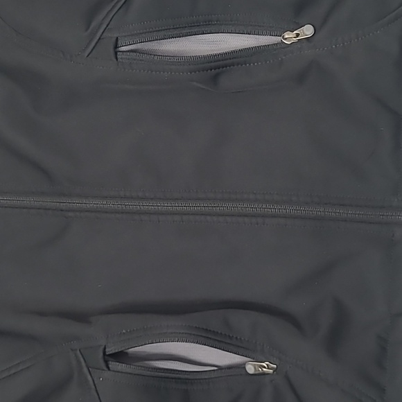 The North Face Apex Full Zip Jacket Pockets Brand Logo Water Wind Resistant Coat - Picture 12 of 17